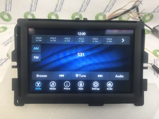 BLEMISHED 2019 - 2020 Chrysler Pacifica Voyager OEM AM FM XM Radio Display Screen VP2_7 RU NA