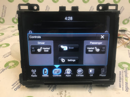 Refurbished 2015 - 2017 Chrysler 300 Dodge Challenger Charger OEM Navigation Uconnect Bluetooth XM Touch Screen Radio Receiver 8.4 VP4