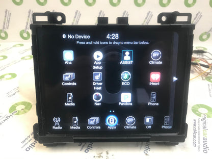 Refurbished 2015 - 2017 Chrysler 300 Dodge Challenger Charger OEM Navigation Uconnect Bluetooth XM Touch Screen Radio Receiver 8.4 VP4