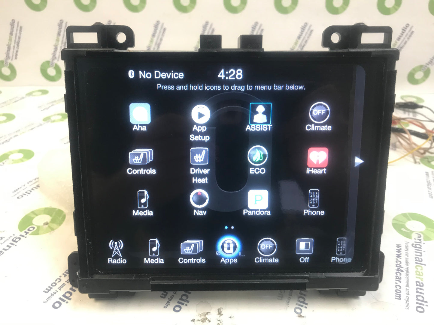 2015 - 2016 Chrysler 300 Dodge Challenger Charger OEM Navigation Uconnect Bluetooth XM Touch Screen Radio Receiver 8.4 VP4