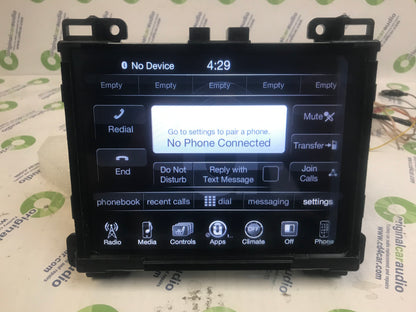 Refurbished 2015 - 2017 Chrysler 300 Dodge Challenger Charger OEM Navigation Uconnect Bluetooth XM Touch Screen Radio Receiver 8.4 VP4