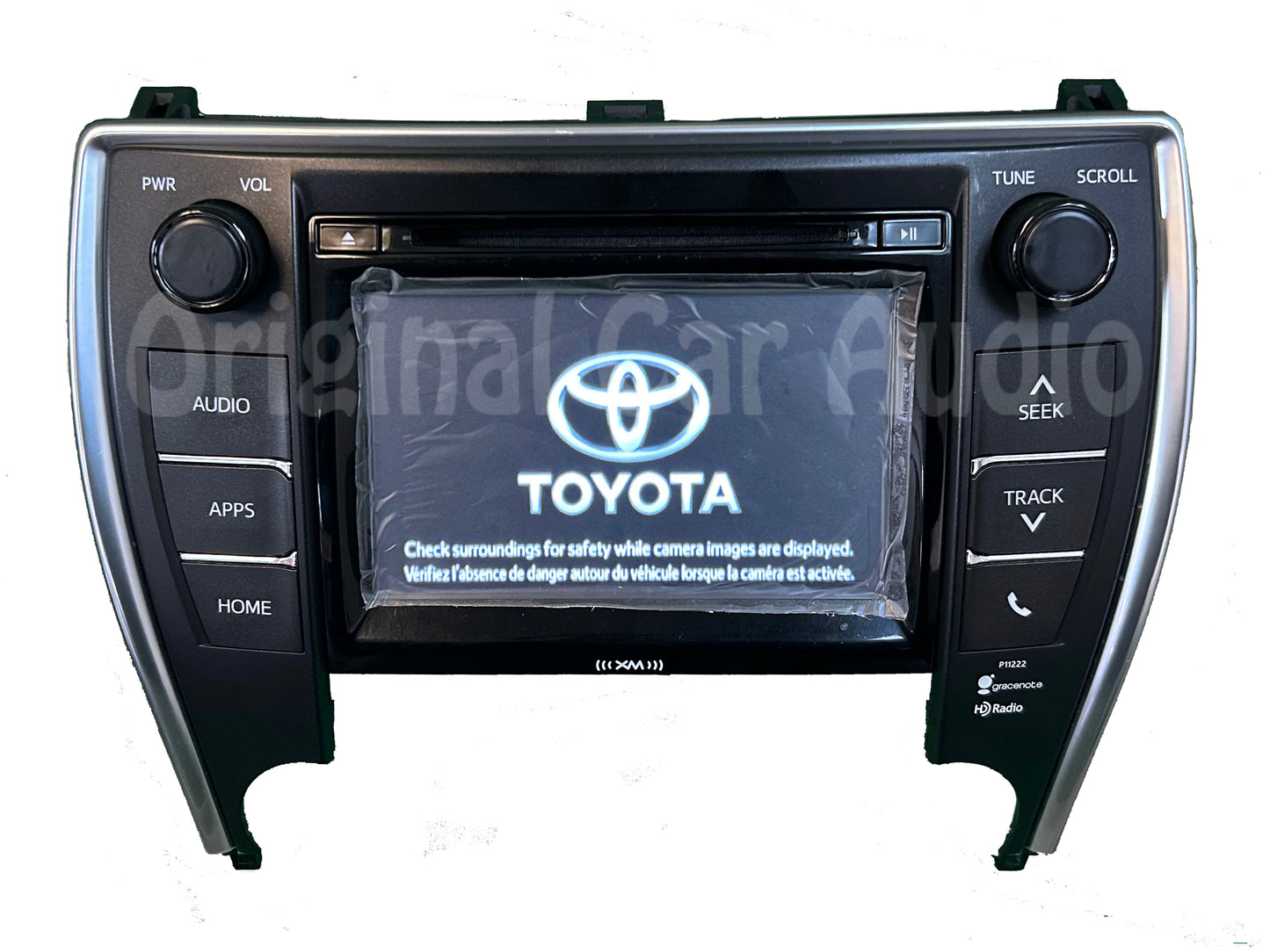 Refurbished 2015 - 2017 Toyota Camry OEM AM FM XM HD Touch Screen Radio Gracenote P11222