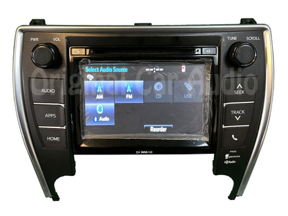 Refurbished 2015 - 2017 Toyota Camry OEM AM FM XM HD Touch Screen Radio Gracenote P11222