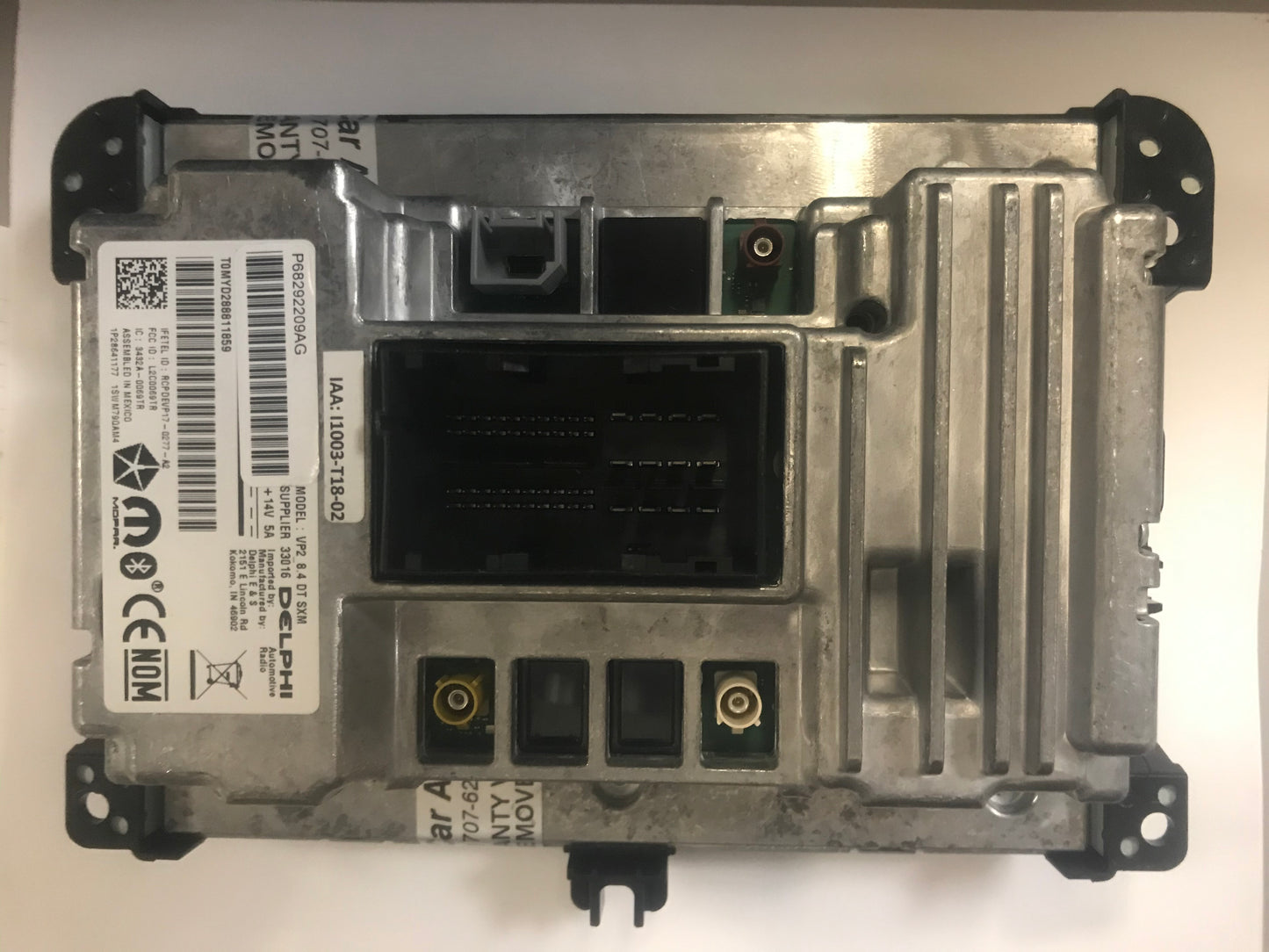 2019 Ram Truck 1500 OEM AM FM Radio Touch Screen 8.4" VP2_8.4 DT SXM