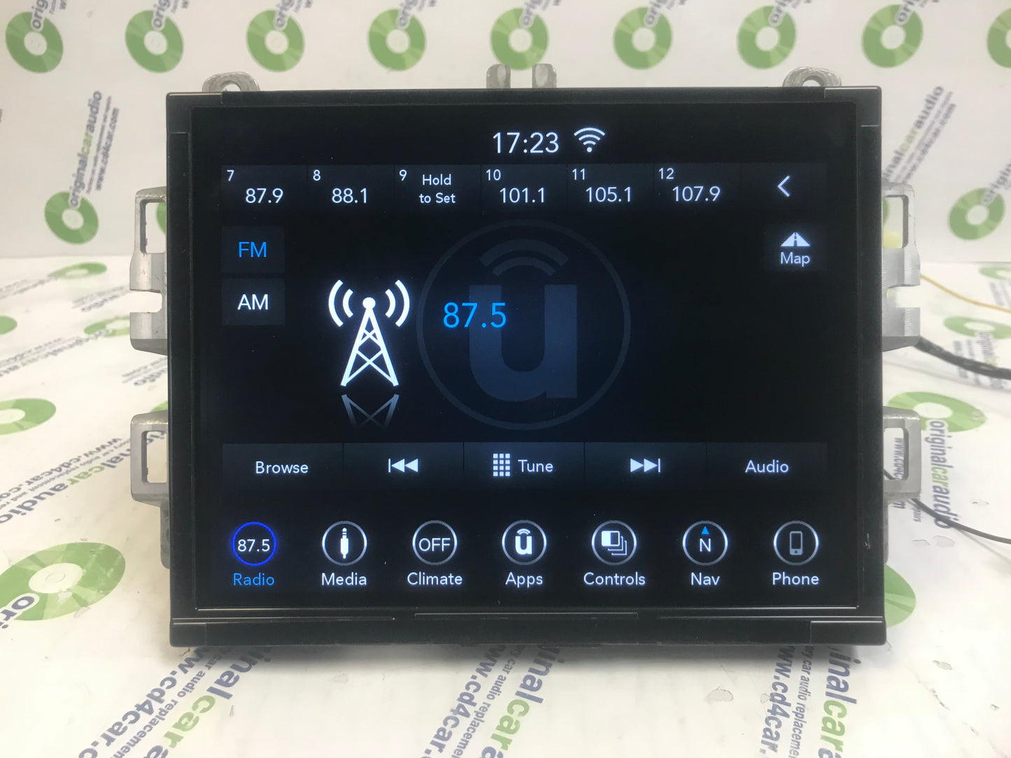 2018-2020 Dodge Durango OEM Navigation AM FM Radio Touch Screen Media Display VP4R-A