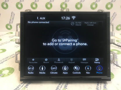 Refurbished 2018-2020 Dodge Durango OEM Navigation AM FM Radio Touch Screen Media Display VP4R-A