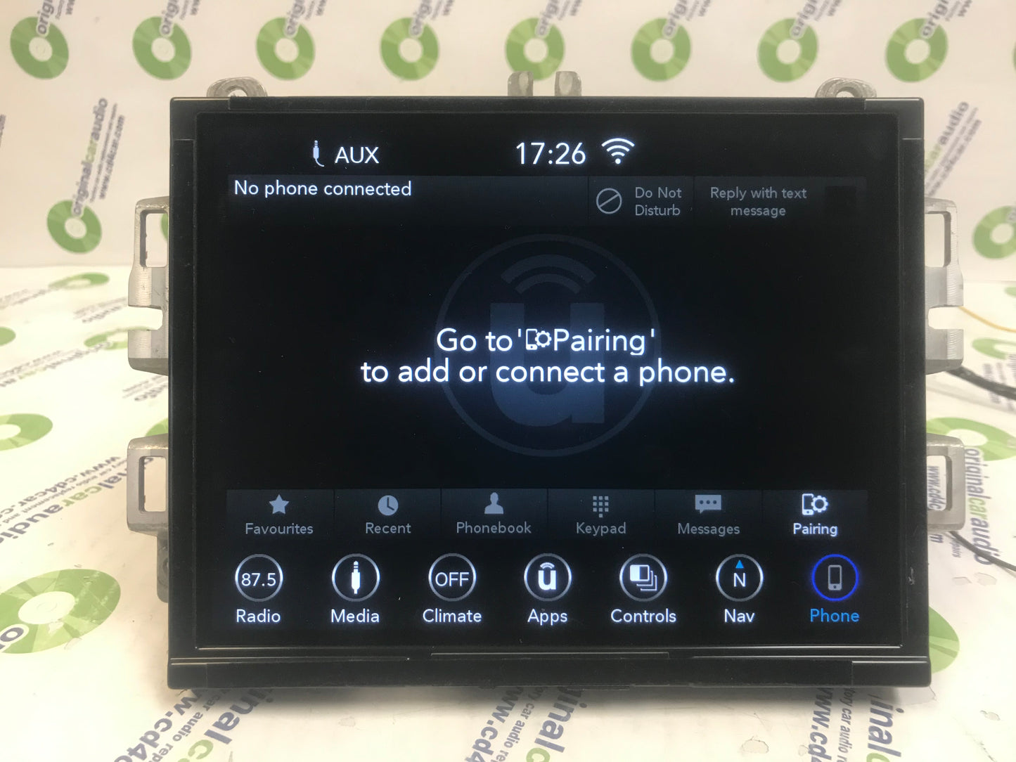2018-2020 Dodge Durango OEM Navigation AM FM Radio Touch Screen Media Display VP4R-A