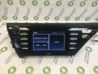 2020 Toyota Camry OEM Navigation Gracenote Entune AM FM XM Radio Receiver BLEMISHED