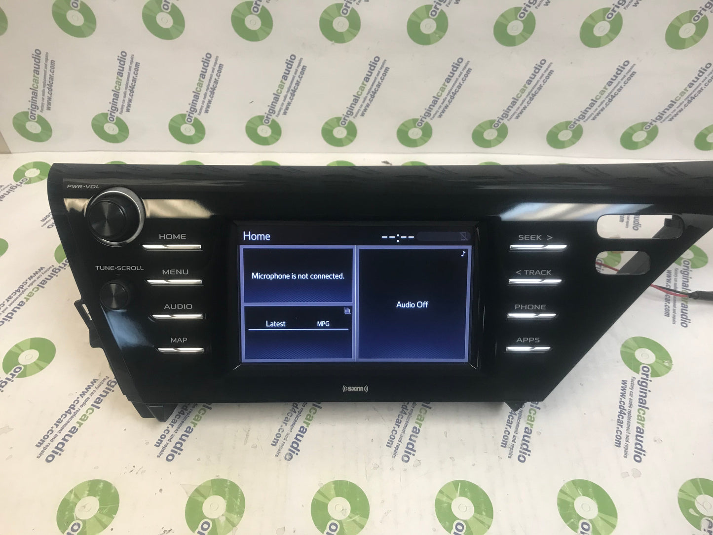 2018-2020 Toyota Camry OEM Navigation Gracenote Entune AM FM XM Radio Receiver