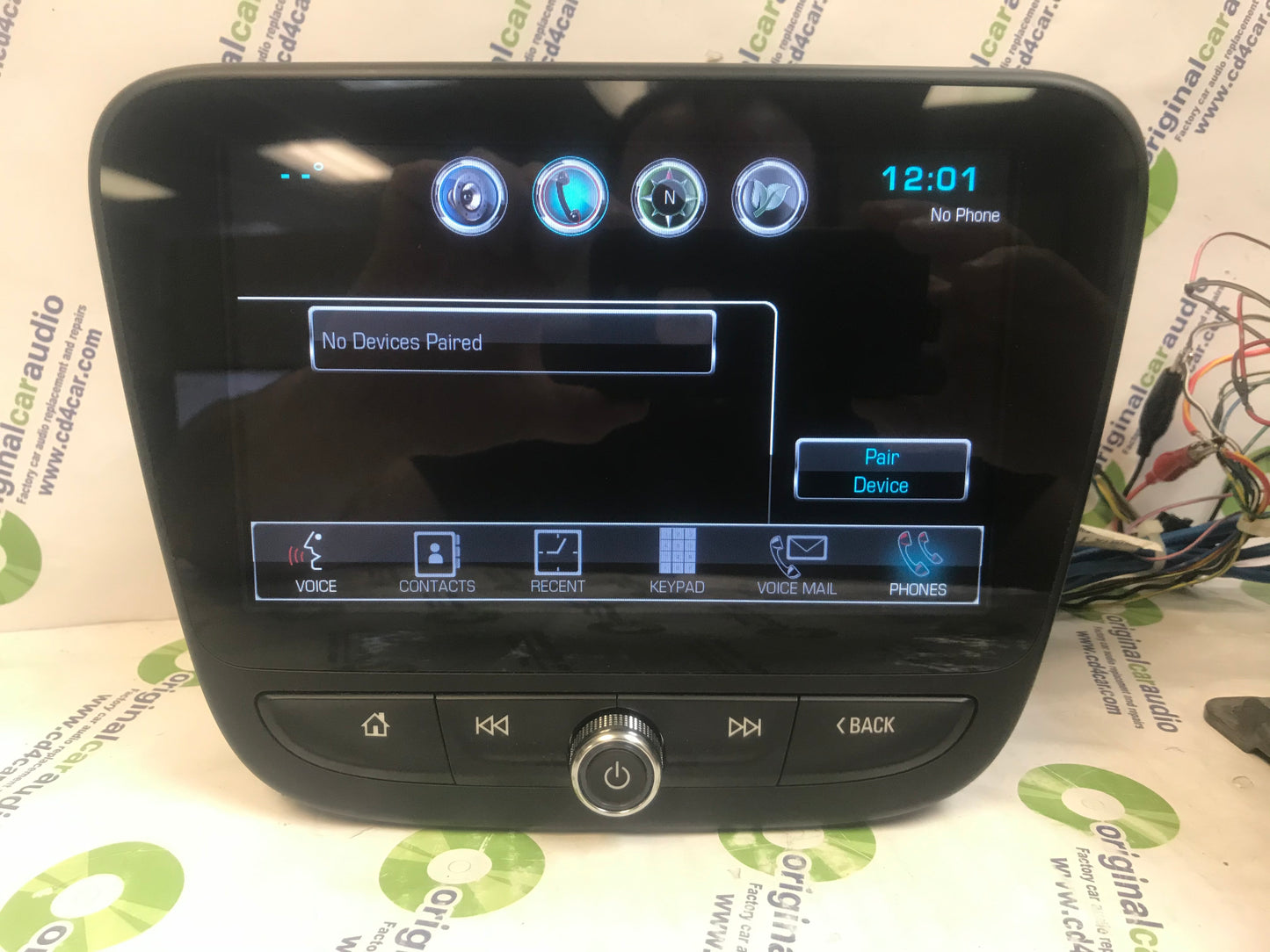 2016 - 2019 Chevy Malibu Volt Equinox OEM Navigation Touch Display Screen