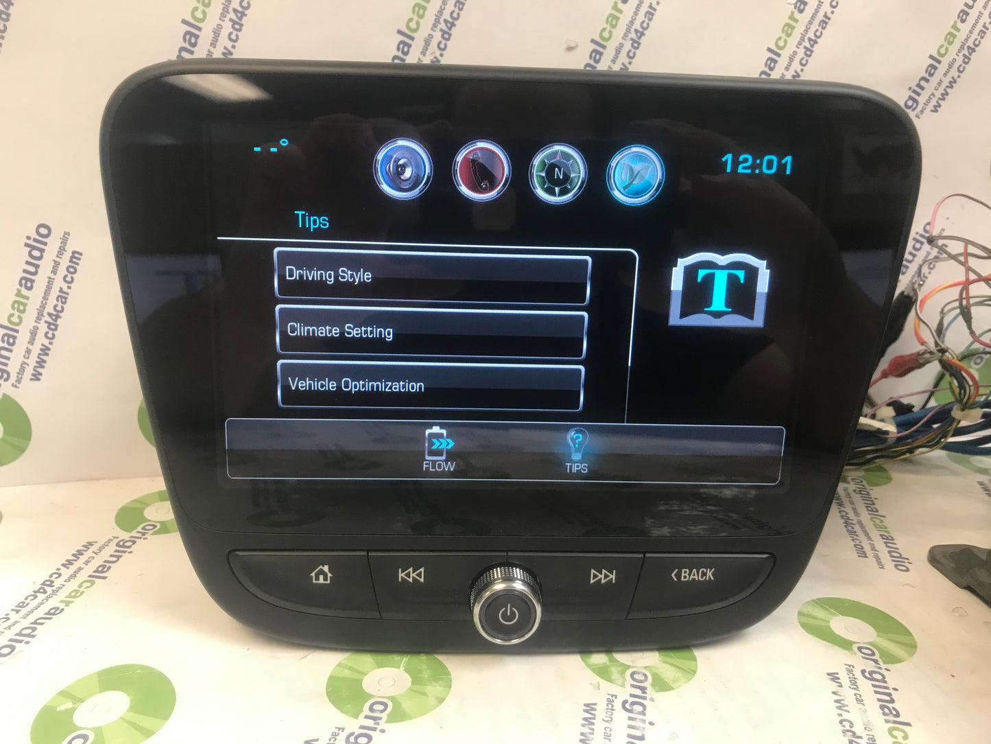 2016 - 2019 Chevy Malibu Volt Equinox OEM Navigation Touch Display Screen