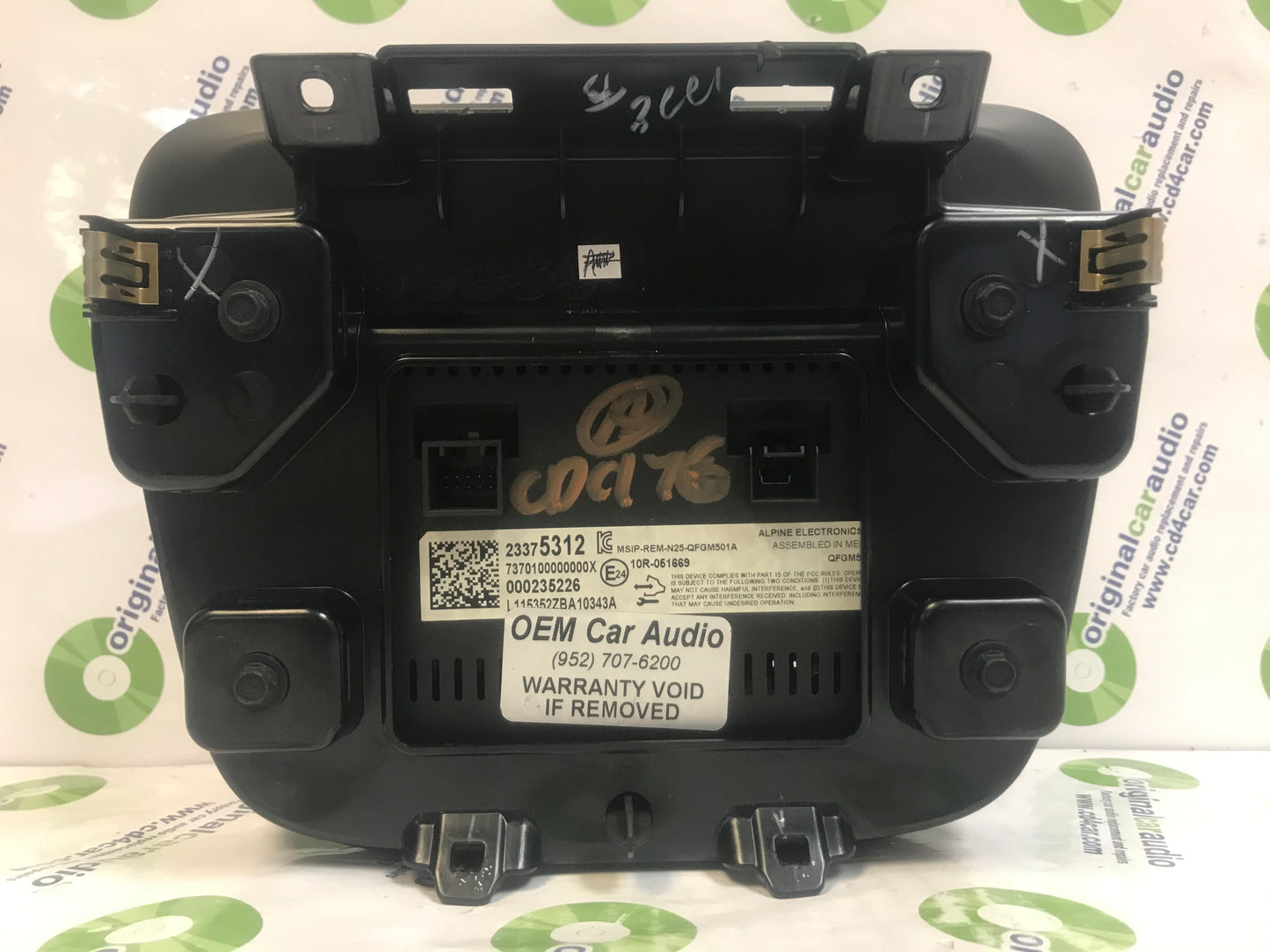 2016 - 2019 Chevy Malibu Volt Equinox OEM Navigation Touch Display Screen