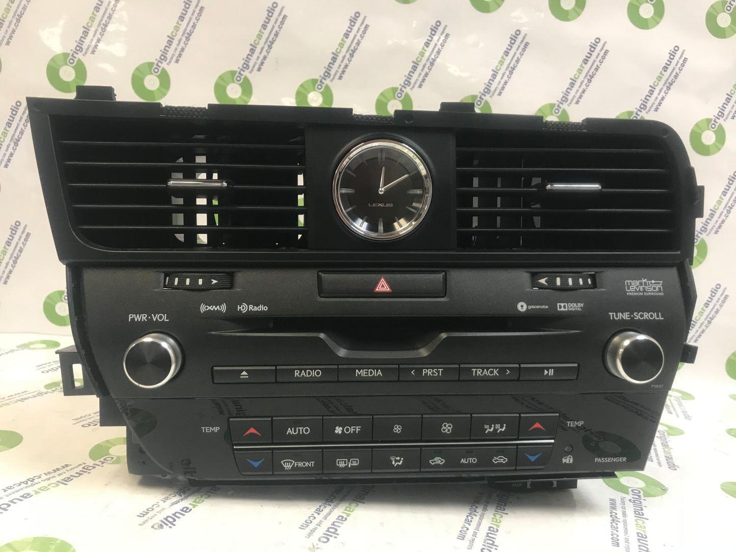 Refurbished 2016 - 2017 Lexus RX350 RX450 OEM Gracenote Navigation Multi Media Bluetooth Radio Receiver P11557