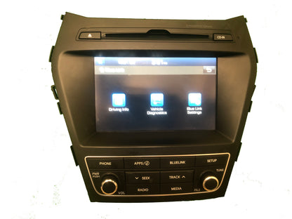 2017-2018 Hyundai Santa Fe radio Receiver touchscreen