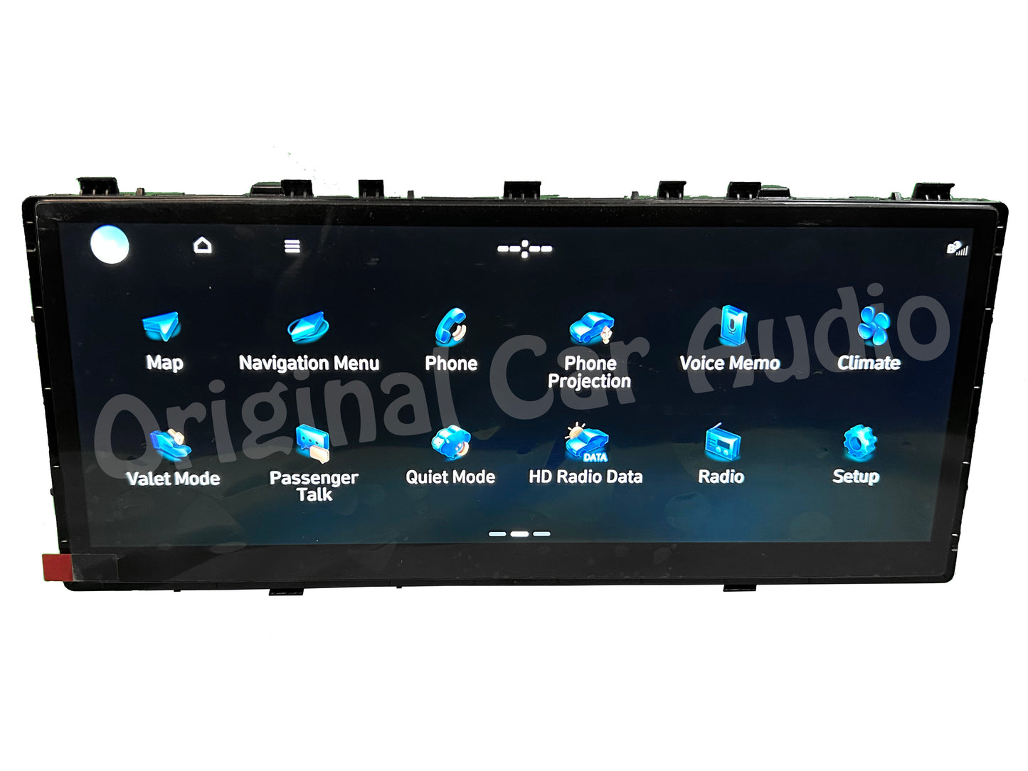Refurbished 2023 - 2025 HYUNDAI PALISADE OEM RADIO RECEIVER NAVIGATION HEAD UNIT 12.3' DISPLAY W/SURROUND VIEW