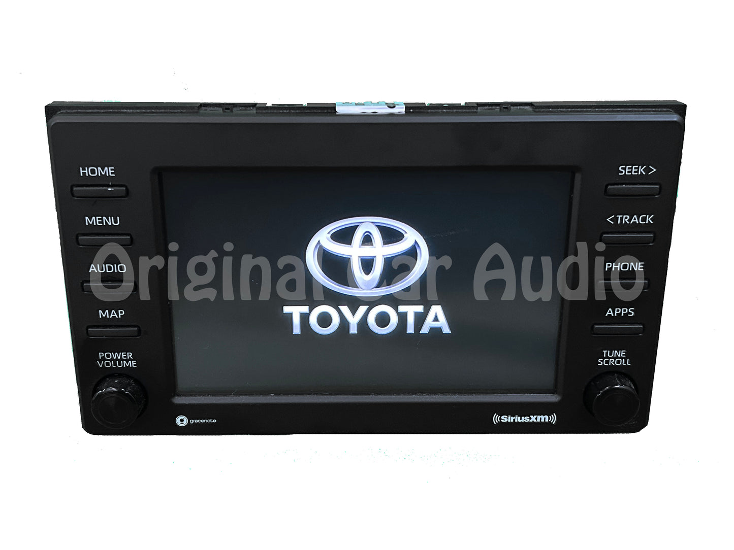 2019 - 2022 Toyota Rav4 OEM Navigation Touchscreen Display Gracenote Entune AM FM XM Radio w/o Bezel