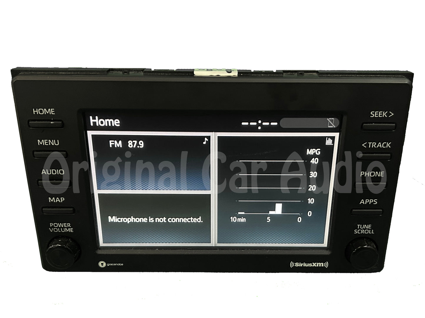 2019 - 2022 Toyota Rav4 OEM Navigation Touchscreen Display Gracenote Entune AM FM XM Radio w/o Bezel