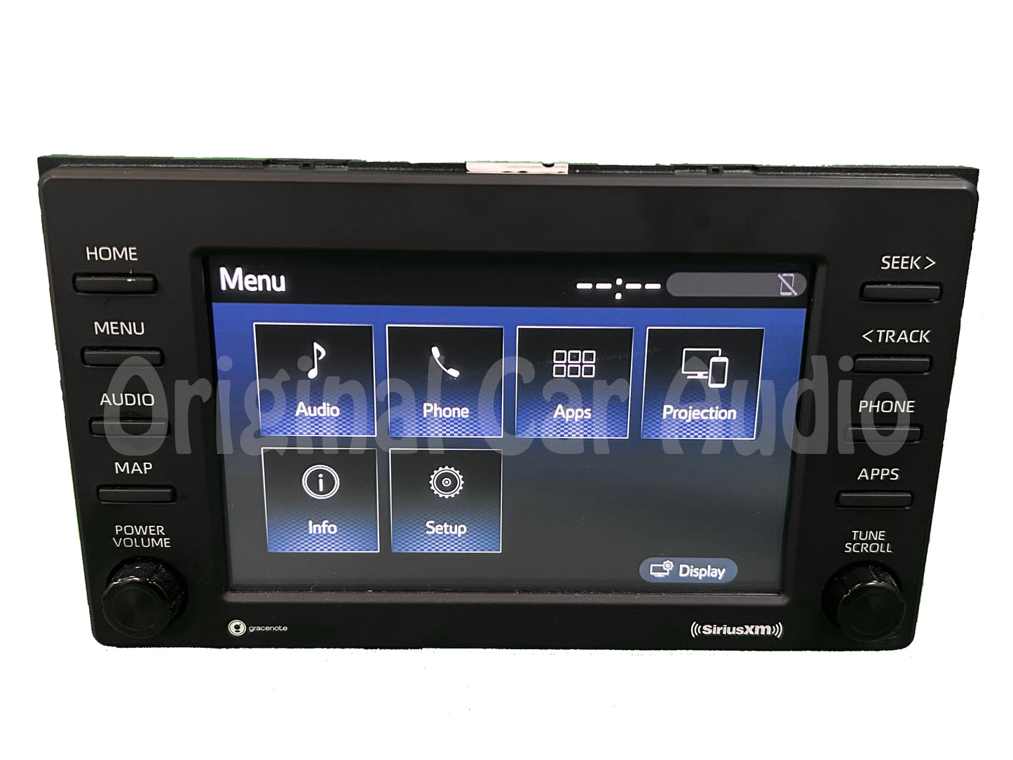 2019 - 2022 Toyota Rav4 OEM Navigation Touchscreen Display Gracenote Entune AM FM XM Radio w/o Bezel