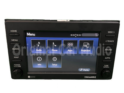 2019 - 2022 Toyota Rav4 OEM Navigation Touchscreen Display Gracenote Entune AM FM XM Radio w/o Bezel