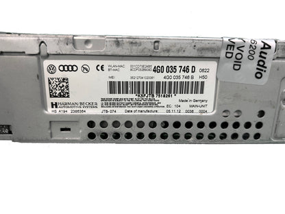 2012 2013 2014 2015 Audi A6 A7 OEM MMI Multimedia SIM SD Card Slot CD Player Receiver