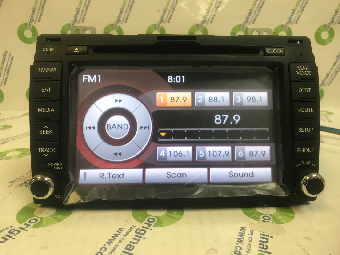 Refurbished 2010 - 2013 Kia Sportage OEM Navigation AM FM XM Radio CD Player Receiver