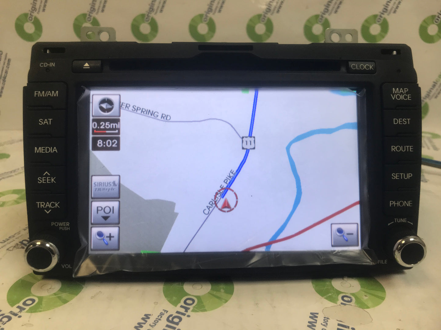 Refurbished 2010 - 2013 Kia Sportage OEM Navigation AM FM XM Radio CD Player Receiver