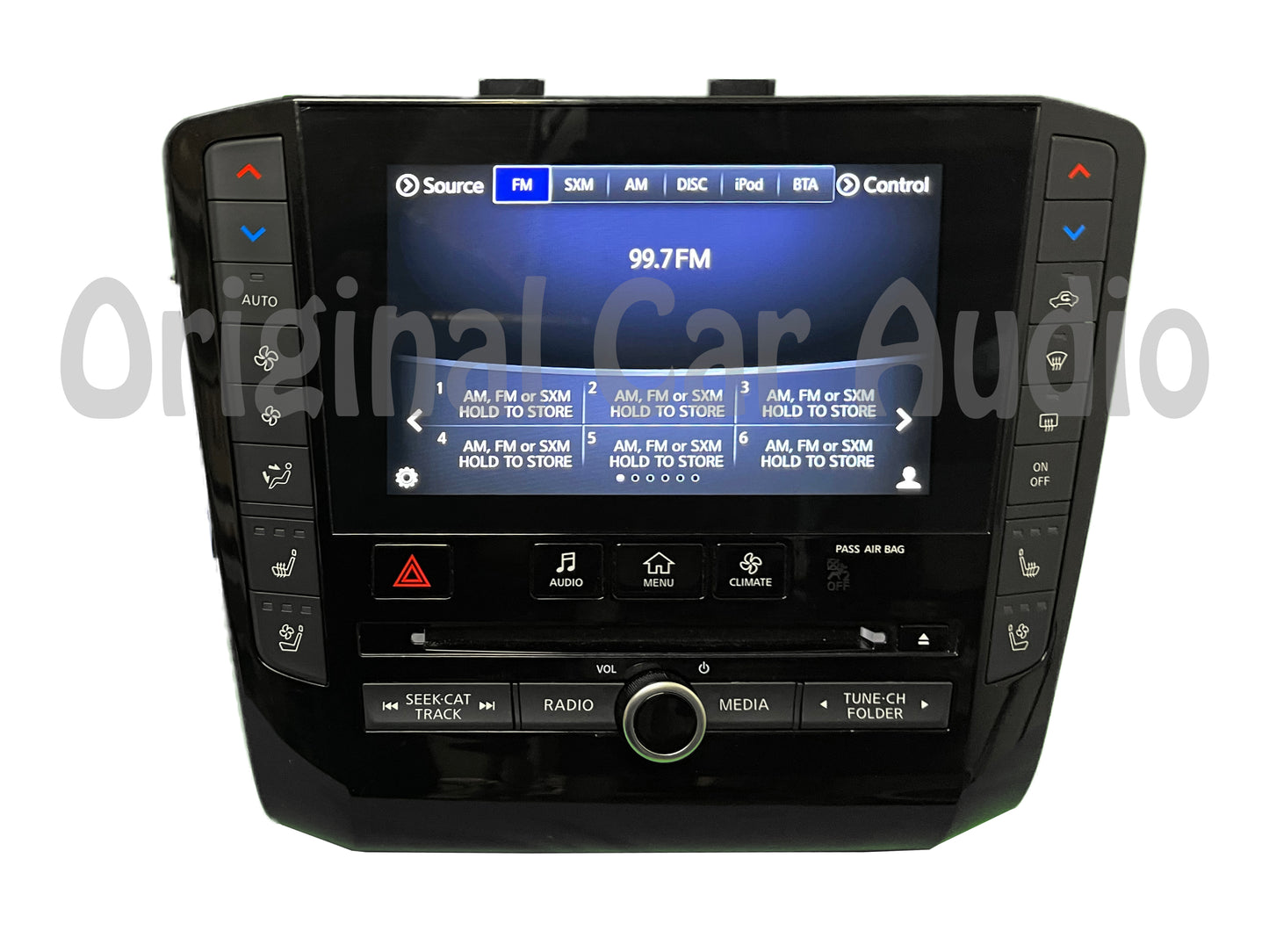2019 - 2020 Infiniti QX50 OEM Center Lower Display Assembly Dual Zone Climate Radio Control Panel ONLY W/Heated and Cooled Seats