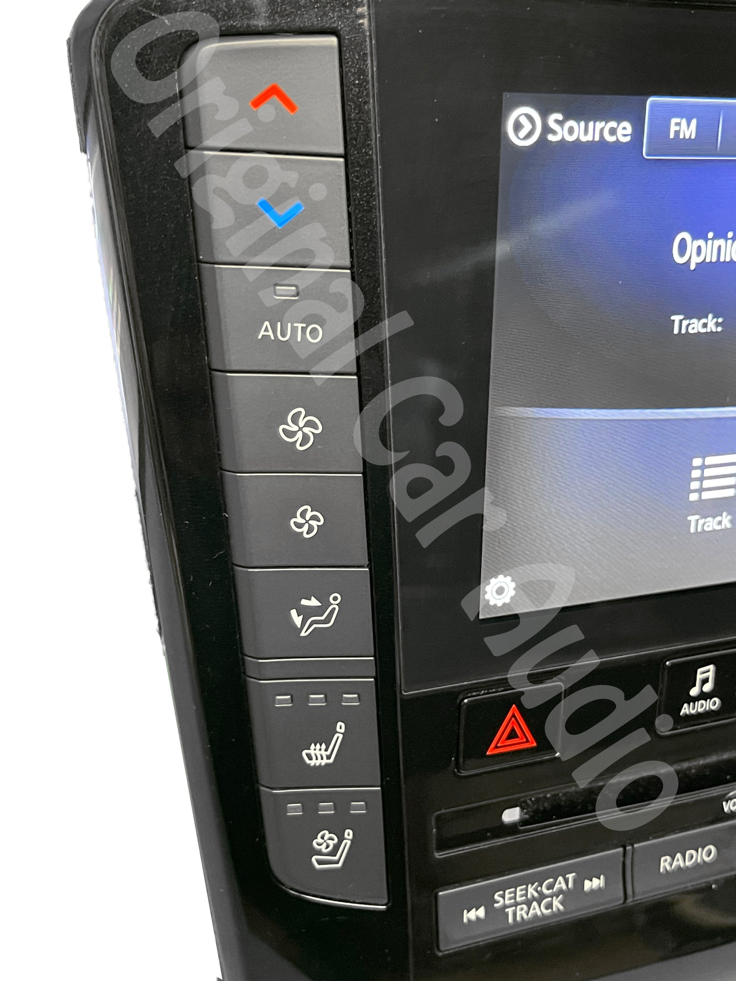 2019 - 2020 Infiniti QX50 OEM Center Lower Display Assembly Dual Zone Climate Radio Control Panel ONLY W/Heated and Cooled Seats