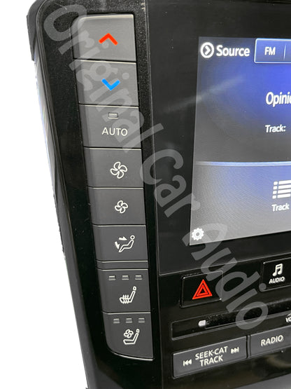 2019 - 2020 Infiniti QX50 OEM Center Lower Display Assembly Dual Zone Climate Radio Control Panel ONLY W/Heated and Cooled Seats