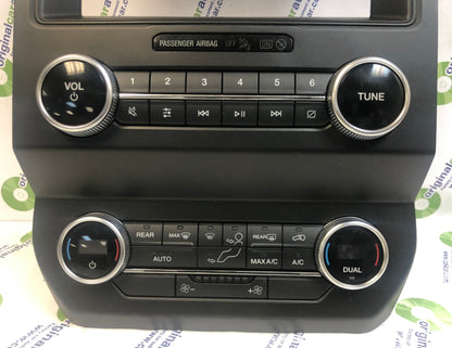 2019 Ford Expedition OEM 8' Touch Screen Display Dual Auto Climate Heater AC Radio Control Panel Bezel