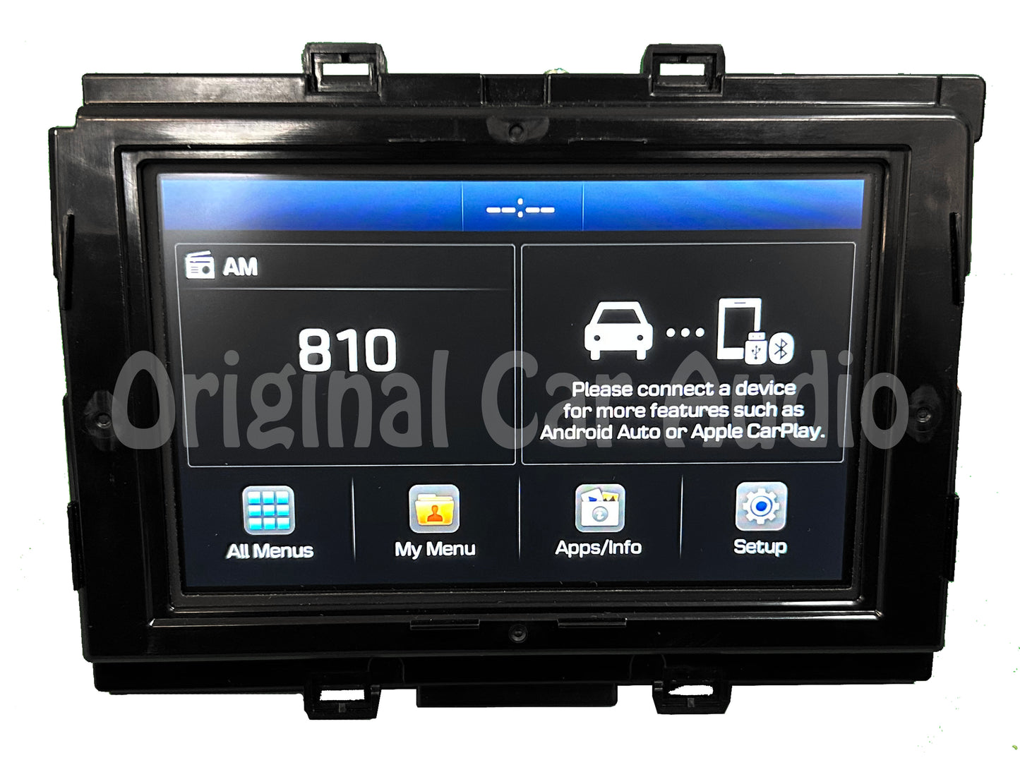 2018 - 2019 Hyundai Sonata OEM AM FM Radio Receiver Bluetooth Display Screen