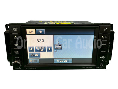 2007 - 2013 Chrysler Jeep Dodge OEM MyGig AM FM Radio CD DVD MP3 Player REN