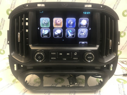 Refurbished 2017 - 2018 Chevy Colorado OEM Touch Screen Radio Navigation Display