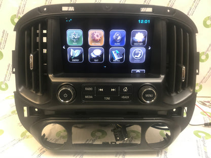 2017 - 2018 Chevy Colorado OEM Touch Screen Radio Navigation Display