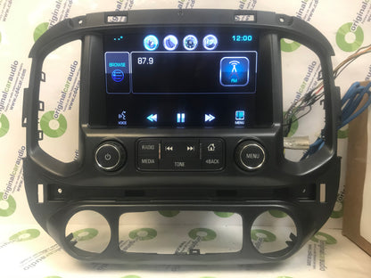 2017 - 2018 Chevy Colorado OEM Touch Screen Radio Navigation Display w/o Vents