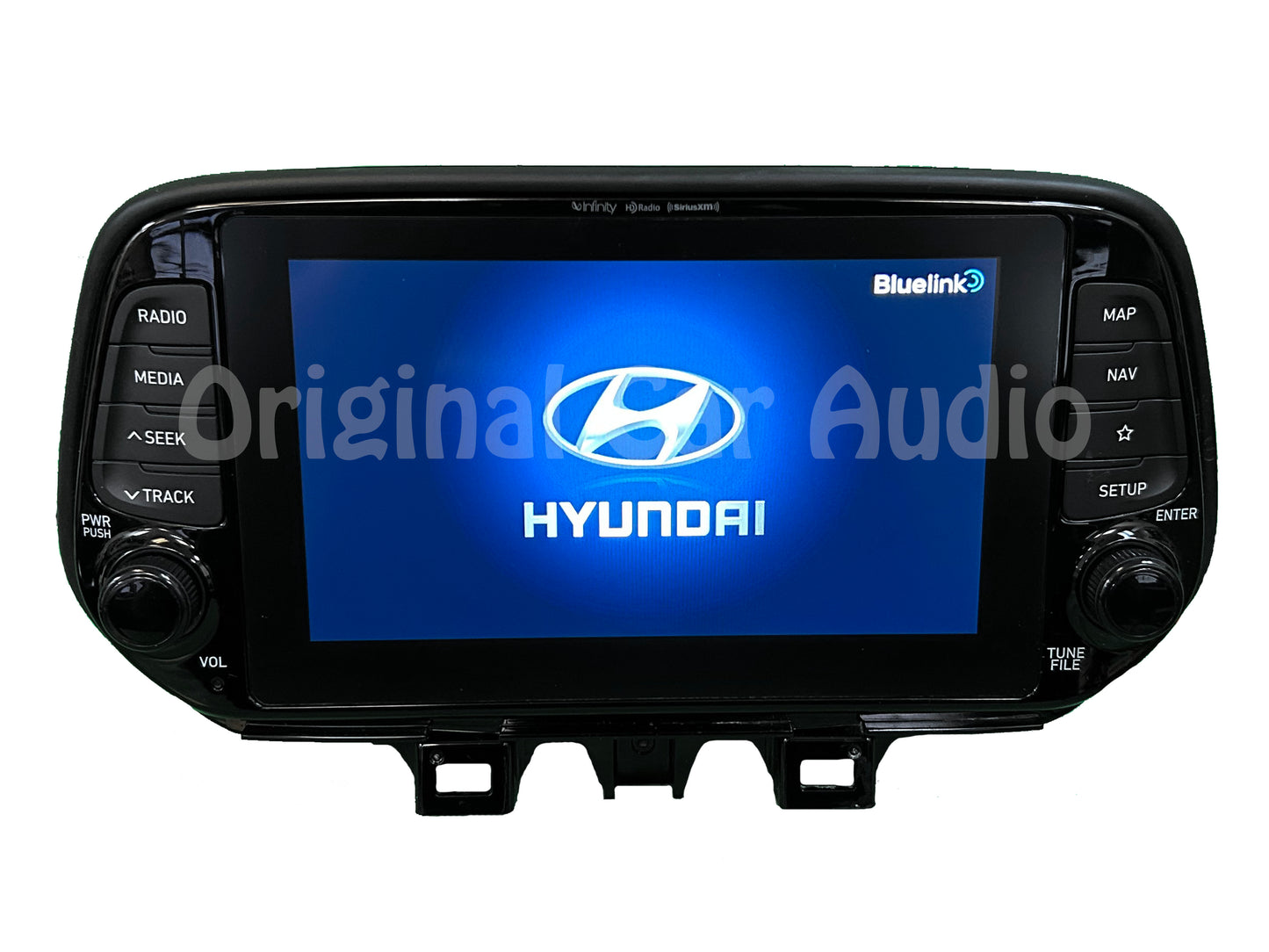 2019 - 2021 Hyundai Tucson OEM Infinity Premium Sound Bluelink Car Play Android Auto Multi Media Radio Receiver NO CHROME