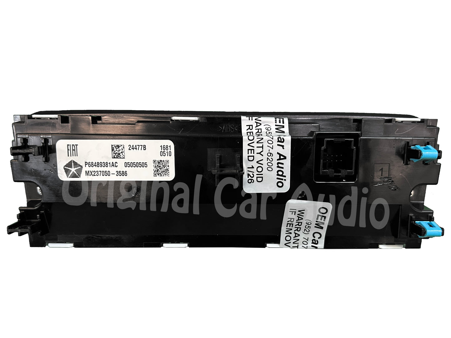 2021 - 2024 Jeep Grand Cherokee OEM Center Display Bezel Multi Switch Climate Control AC Module no Ventilated Seat