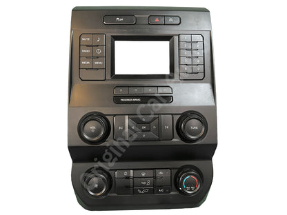 2019 - 2020 Ford F150 OEM Radio Climate Control Panel 4" Bezel
