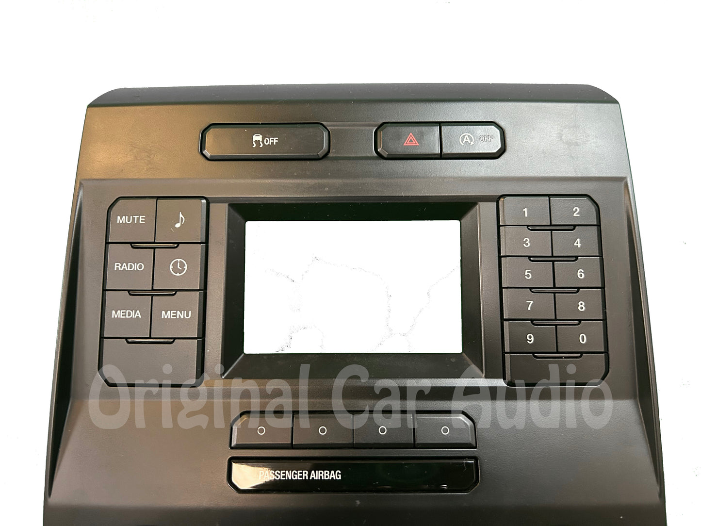 2019 - 2020 Ford F150 OEM Radio Climate Control Panel 4" Bezel