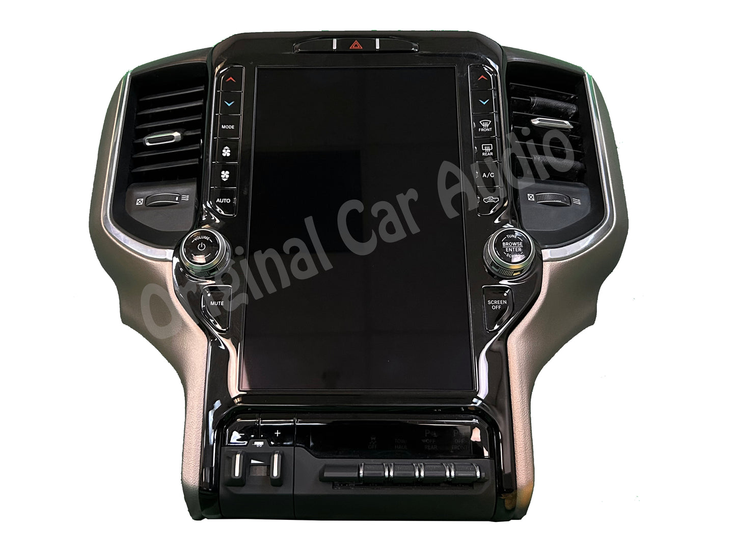 2022 - 2024 Ram 1500 OEM 12 Inch Display Uconnect Radio Media Touch Screen AC Control w/ bezel trim