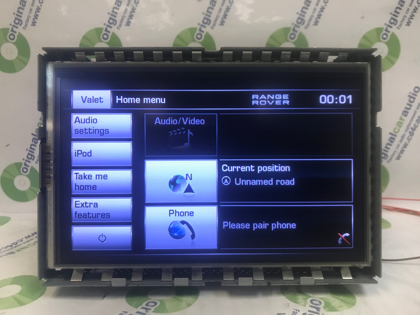 2012 - 2013 LAND ROVER RANGE ROVER SPORT OEM Display Screen DH32-10E889-AB