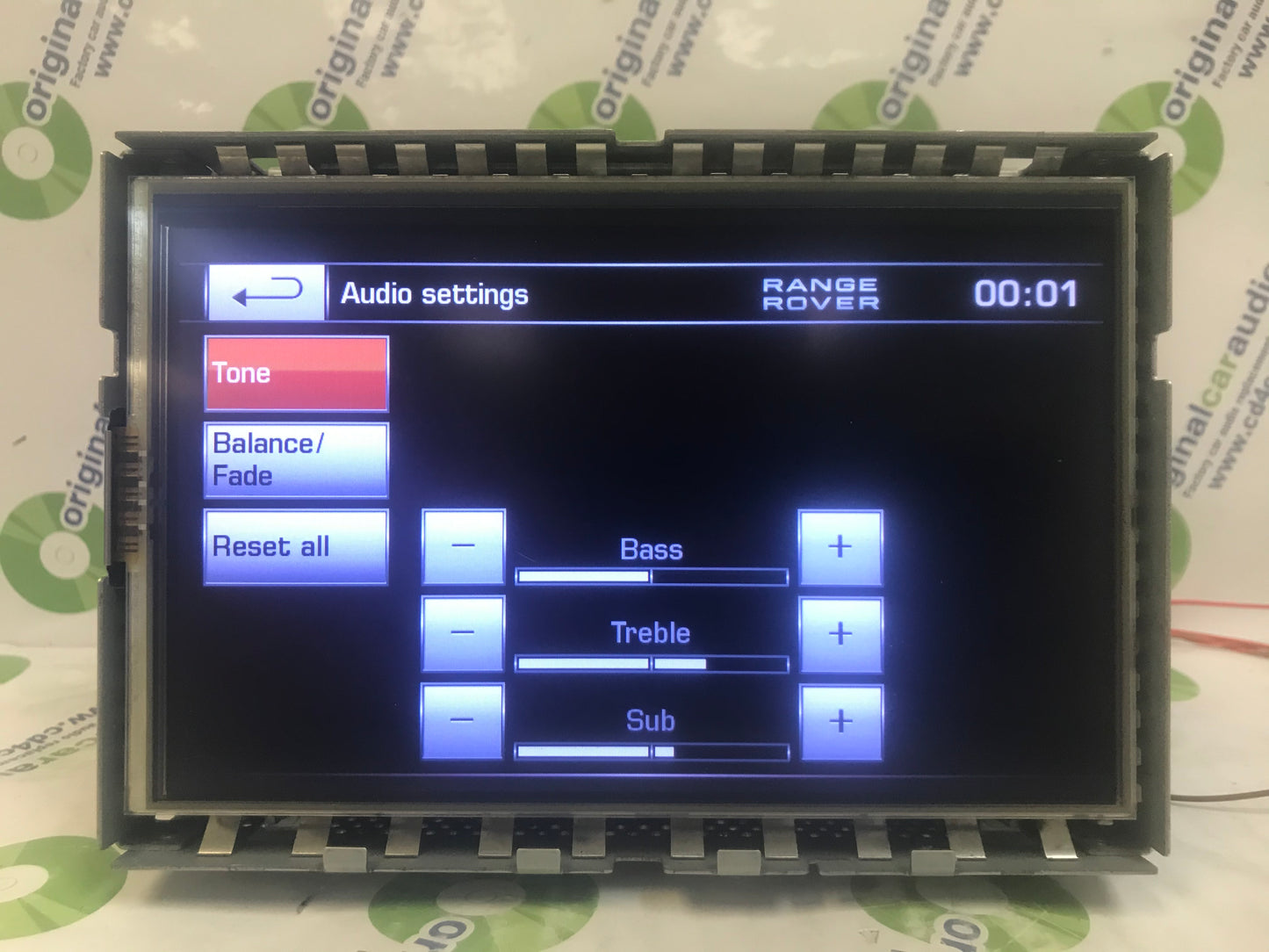 2012 - 2013 LAND ROVER RANGE ROVER SPORT OEM Display Screen DH32-10E889-AB