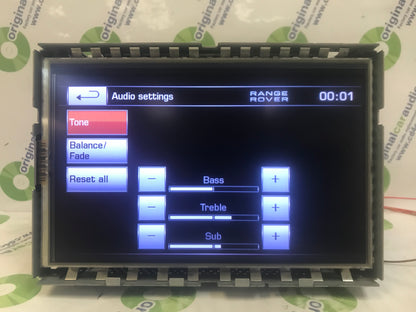 2012 - 2013 LAND ROVER RANGE ROVER SPORT OEM Display Screen DH32-10E889-AB