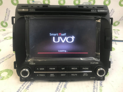 2014 - 2017 Kia Forte OEM UVO Touch Screen Multi Media AM FM Radio CD Player Receiver