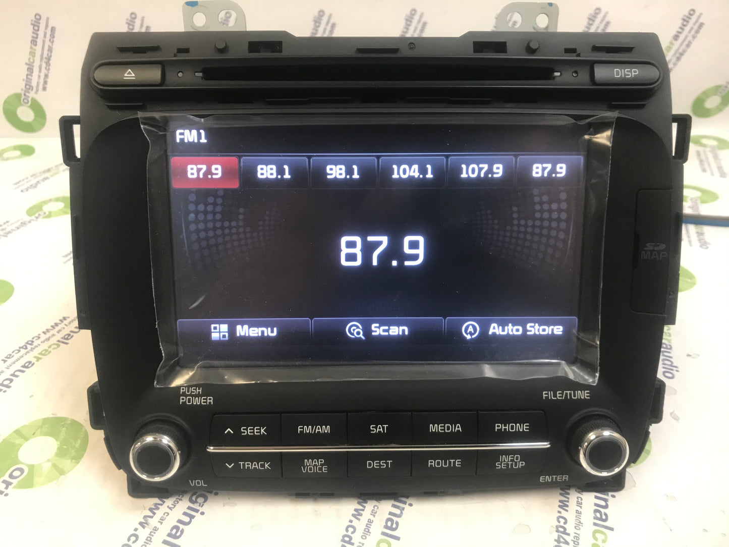 Refurbished 2014 - 2017 Kia Forte OEM UVO Touch Screen Multi Media AM FM Radio CD Player Receiver