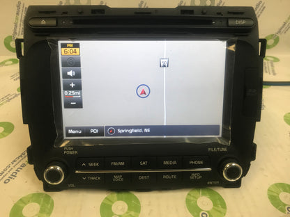 Refurbished 2014 - 2017 Kia Forte OEM UVO Touch Screen Multi Media AM FM Radio CD Player Receiver