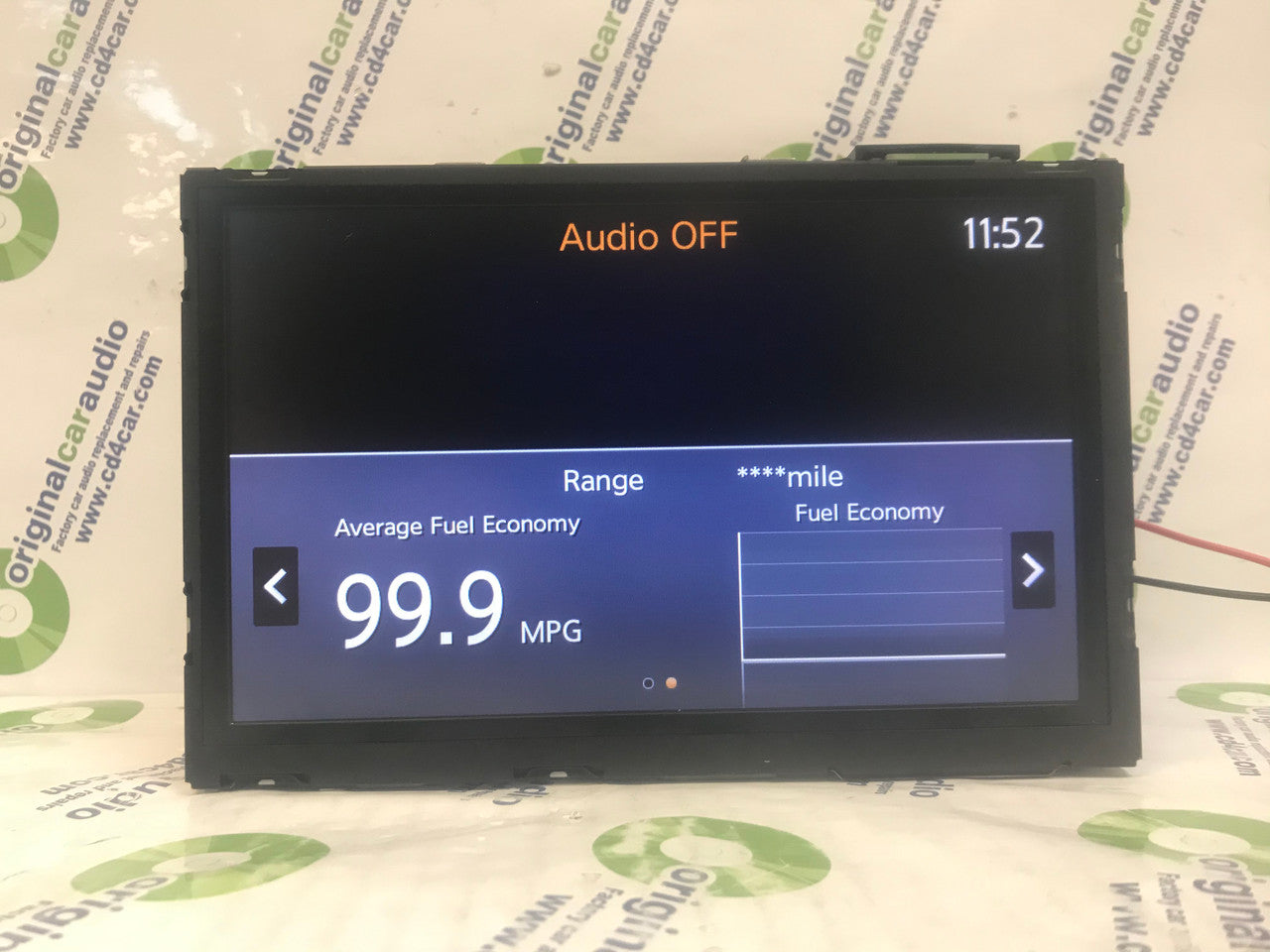 2016 - 2018 Infiniti QX60 OEM Non-Nav Radio Infotainment Touch Screen Display Monitor