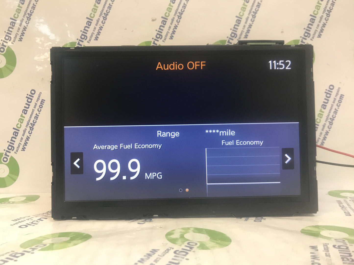 2016 - 2018 Infiniti Nissan OEM Non-Nav Radio Infotainment Touch Screen Display Monitor