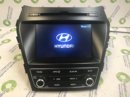 2017 - 2019 Hyundai Santa Fe OEM Bluelink HD Radio XM AM FM CD Player