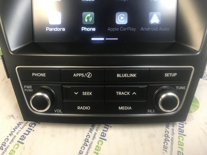 Refurbished 2017 - 2019 Hyundai Santa Fe OEM Bluelink HD Radio XM AM FM CD Player